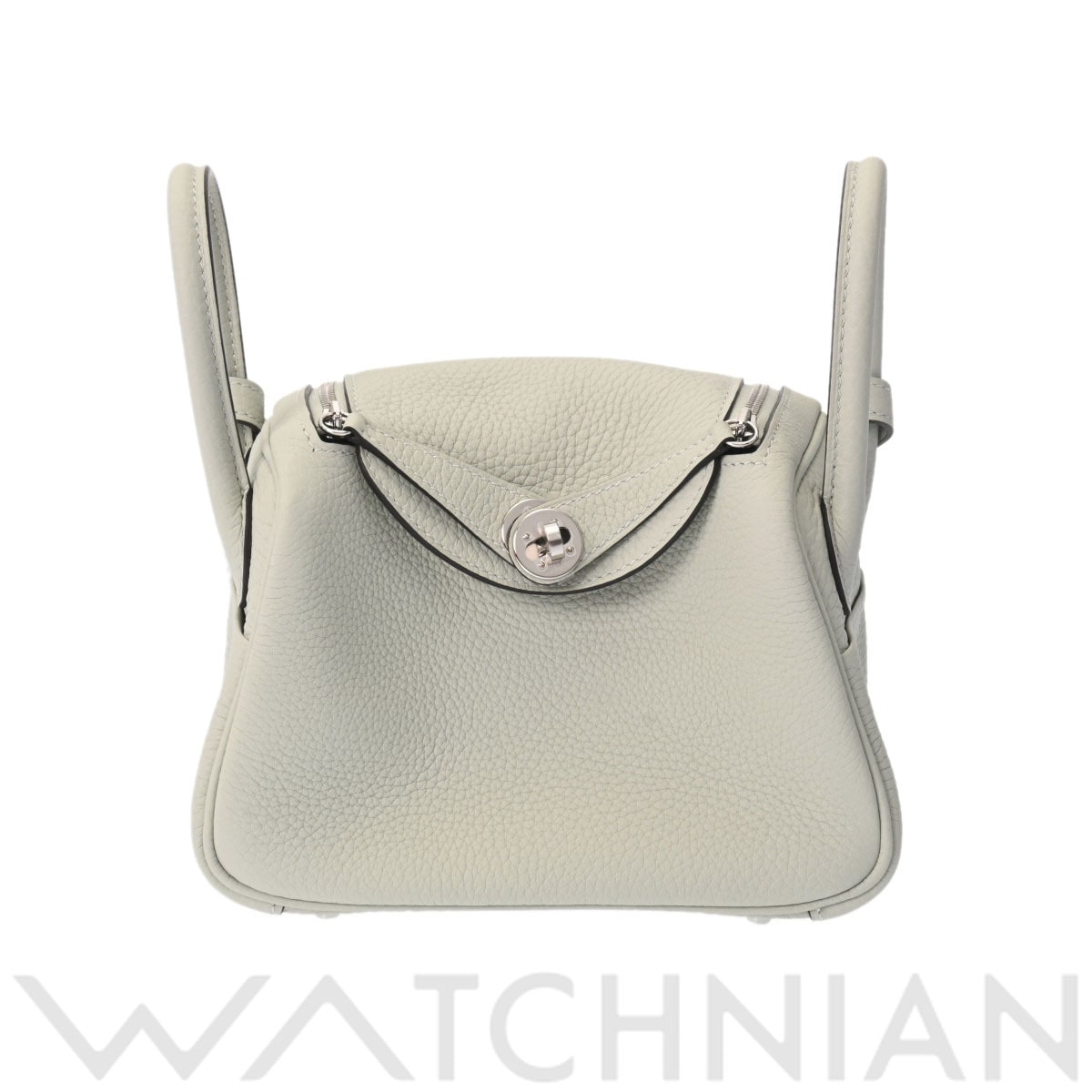 エルメス リンディ ミニ グリネヴェ/パラジウム金具 トリヨンクレマンス レディース バッグ 【新品】【bag】