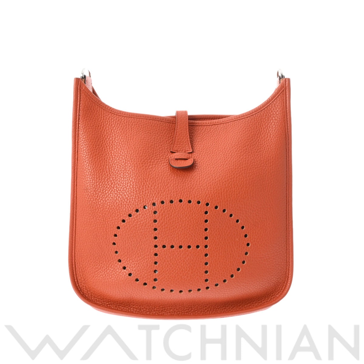 エルメス エヴリン3 PM テーリュバテュー/パラジウム金具 トリヨンクレマンス ユニセックス バッグ 【中古】【bag】