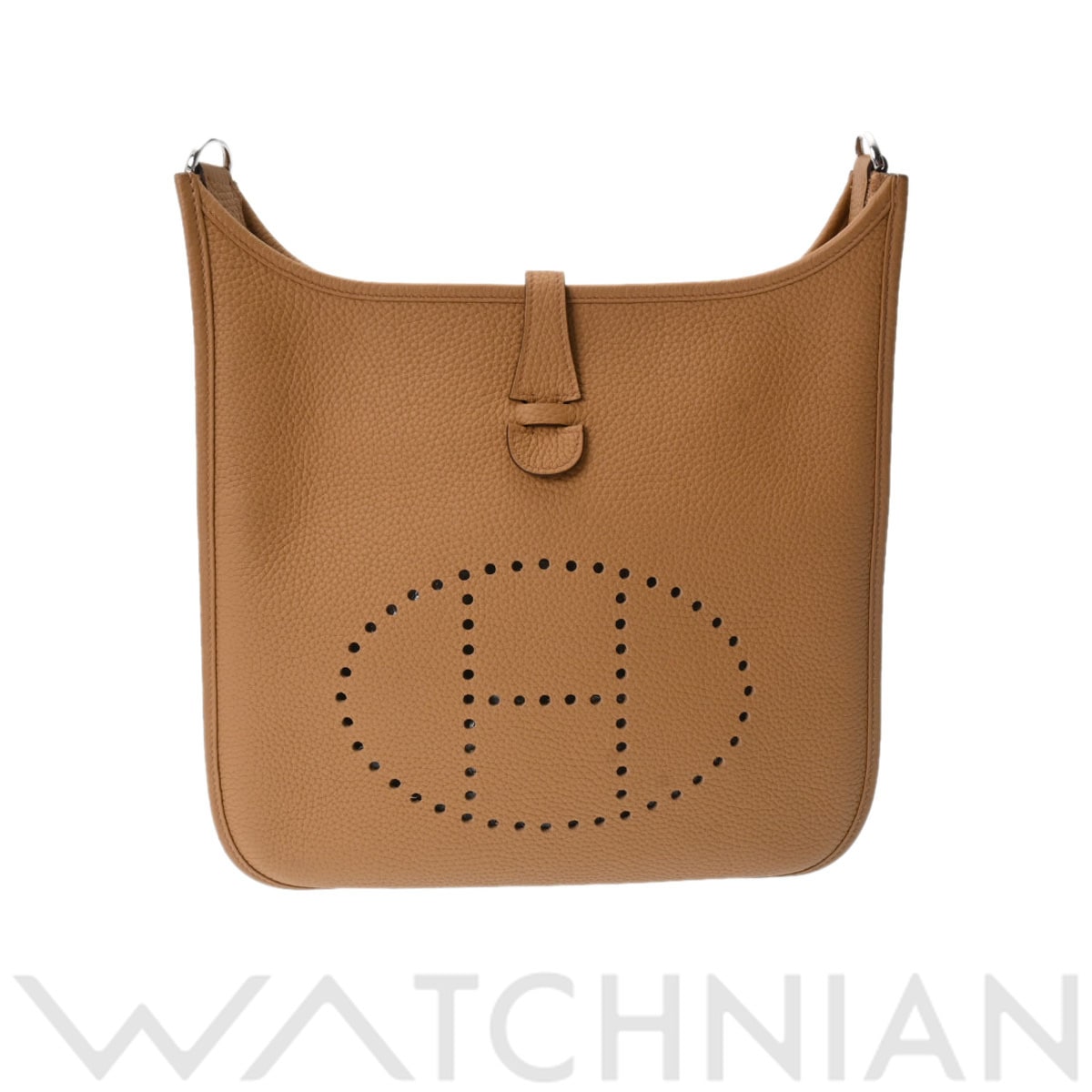 エルメス エヴリン 3 PM ビスキュイ/パラジウム金具 トリヨンクレマンス ユニセックス バッグ 【中古】【bag】