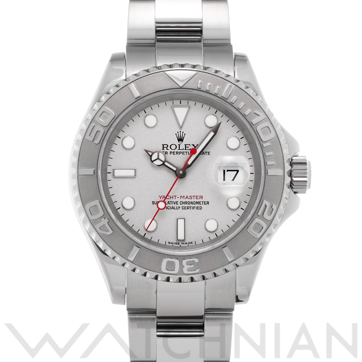 ロレックス ヨットマスター ロレジウム 16622 グレー メンズ 時計 【中古】【wristwatch】