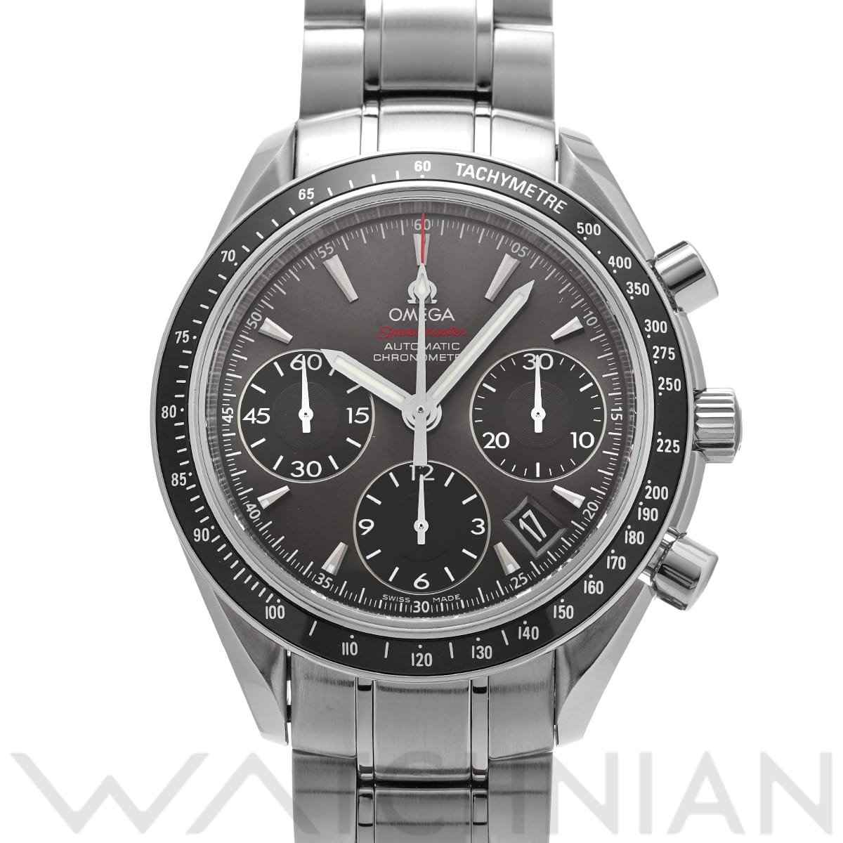 オメガ スピードマスター デイト 323.30.40.40.06.001 グレー/ブラック メンズ 時計 【中古】【wristwatch】