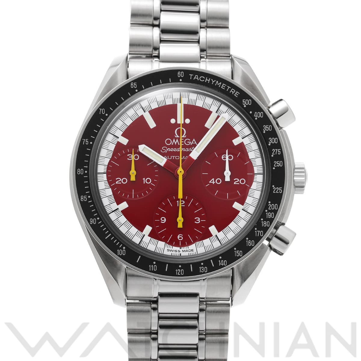 オメガ スピードマスター レーシング ミハエル・シューマッハ 3510.61 レッド メンズ 時計 【中古】【wristwatch】