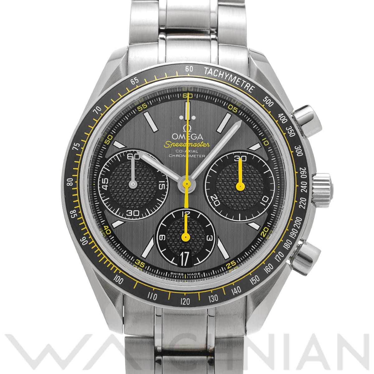 オメガ スピードマスター レーシング コーアクシャル 326.30.40.50.06.001 グレー/ブラック メンズ 時計 【中古】【wristwatch】