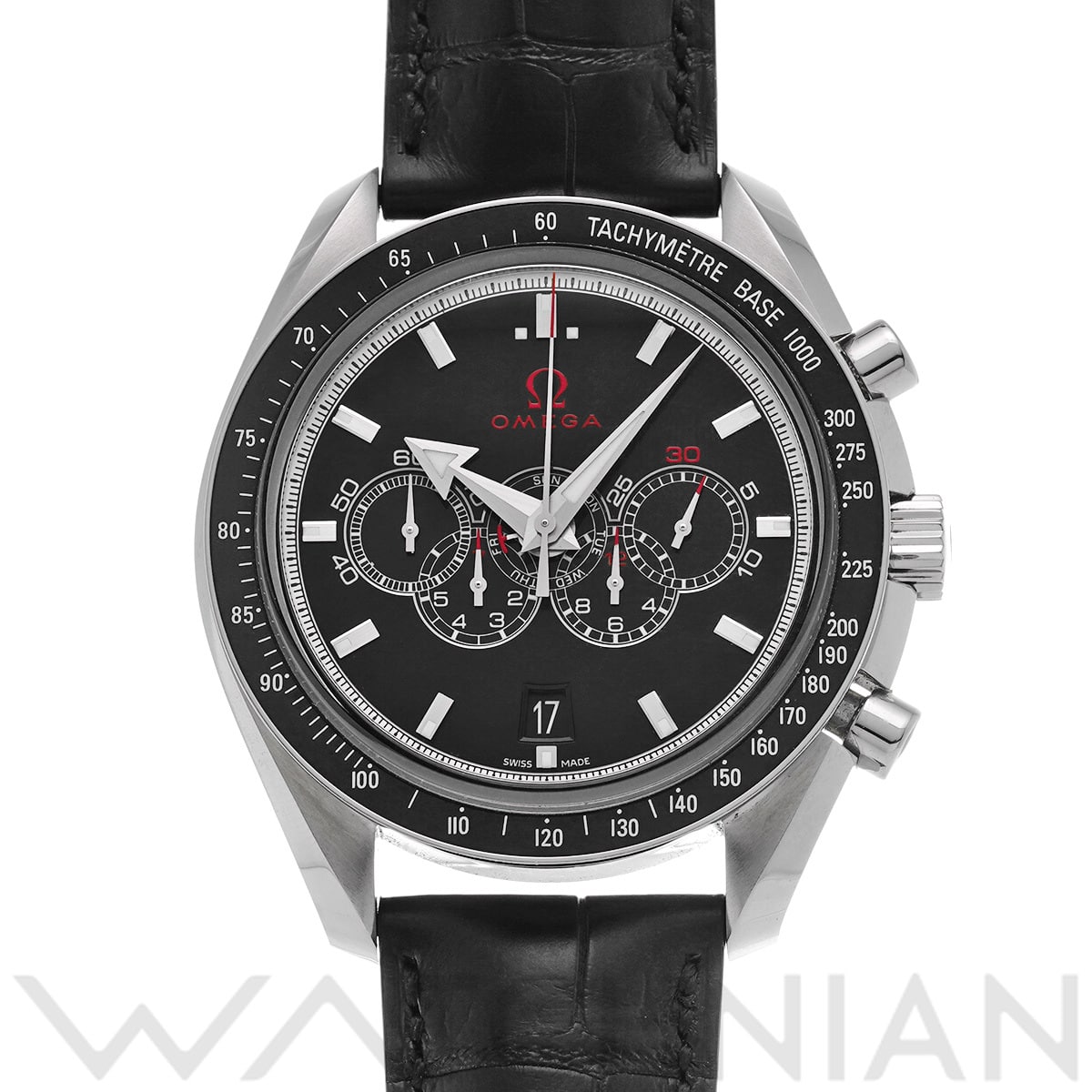 オメガ スピードマスター ブロードアロー コーアクシャル オリンピックコレクション 321.33.44.52.01.001 ブラック メンズ 時計 【中古】【wristwatch】