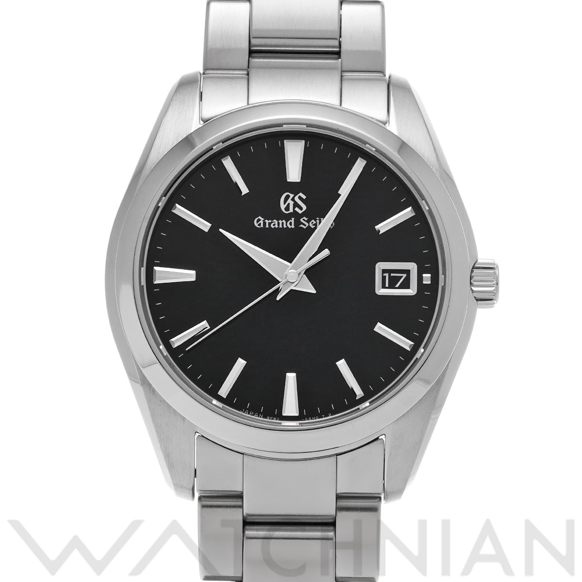 グランドセイコー ヘリテージコレクション クォーツ SBGV223 ブラック メンズ 時計 【中古】【wristwatch】