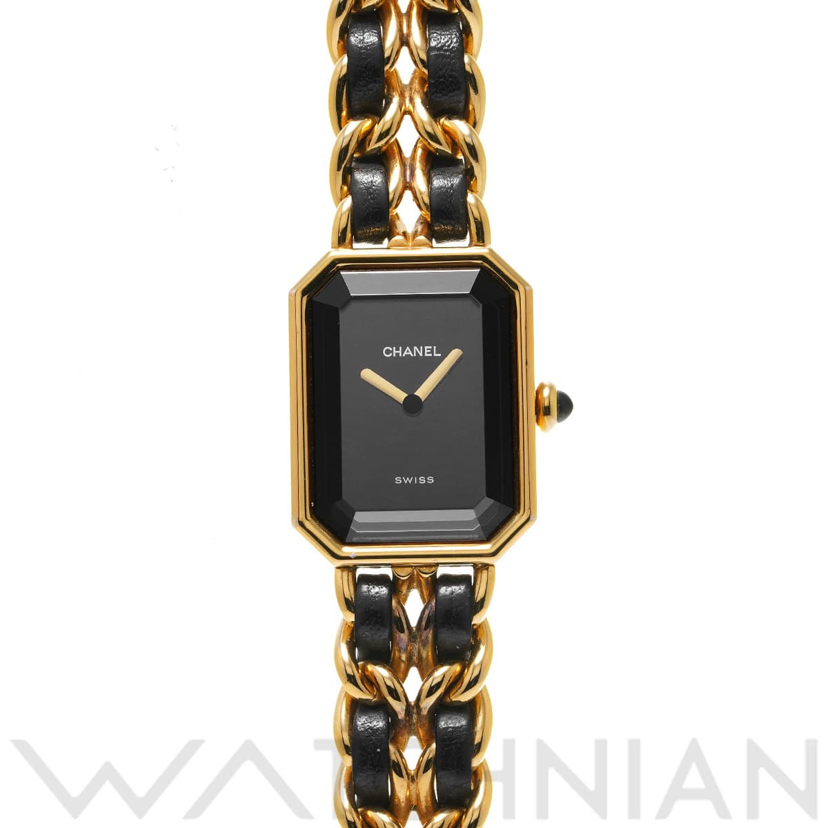 シャネル プルミエール XL H0001 ブラック レディース 時計 【中古】【wristwatch】