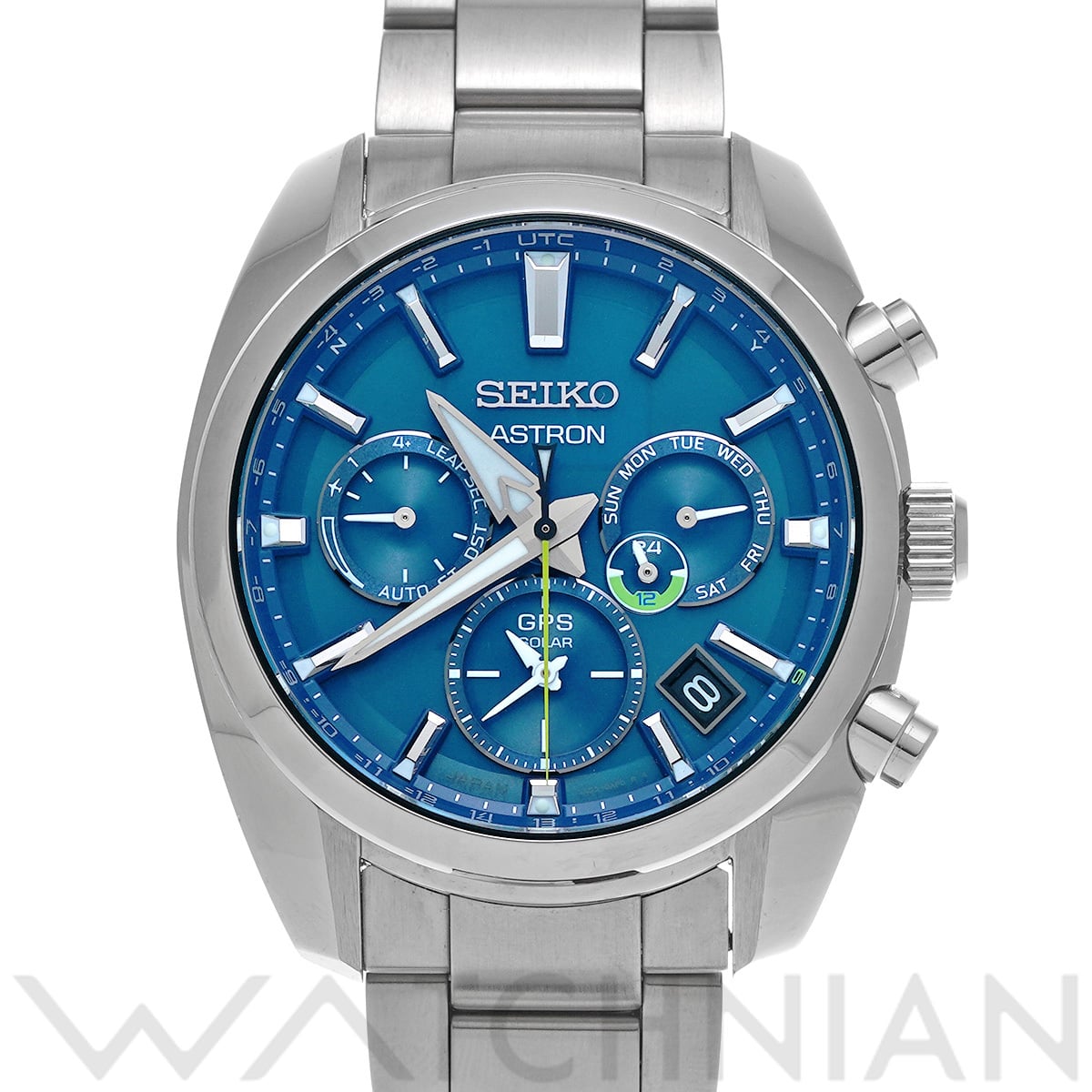 セイコー アストロン デュアルタイム ジャパンコレクション2020 SBXC055 ブルー メンズ 時計 【中古】【wristwatch】