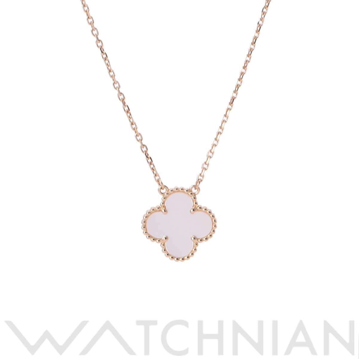 ヴァン クリーフ&アーペル ヴィンテージアルハンブラ ネックレス ゴールド K18イエローゴールド YG レディース ジュエリー 【中古】【jewelry】