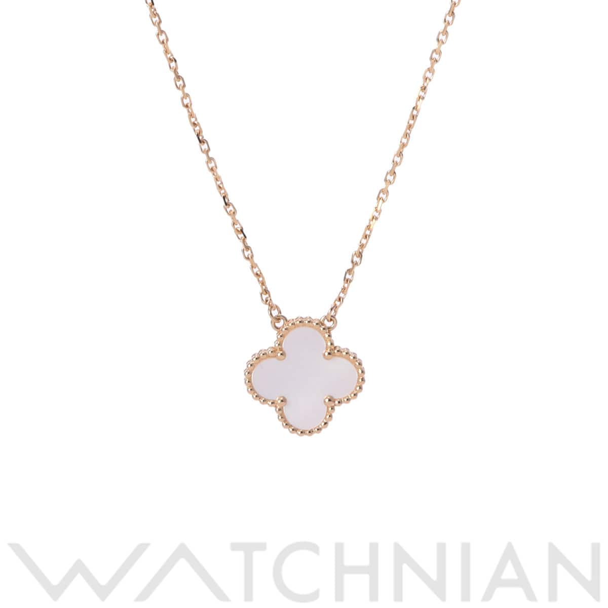 ヴァン クリーフ&アーペル ヴィンテージアルハンブラ ネックレス ゴールド VCARA45900 K18イエローゴールド YG レディース ジュエリー 【中古】【jewelry】