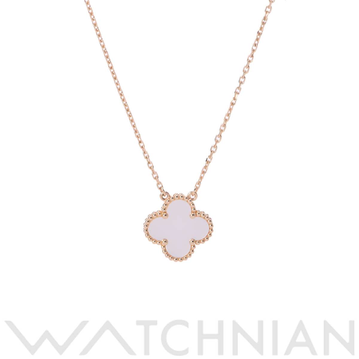 ヴァン クリーフ&アーペル ヴィンテージアルハンブラ ネックレス ゴールド VCARA45900 K18イエローゴールド YG レディース ジュエリー 【中古】【jewelry】