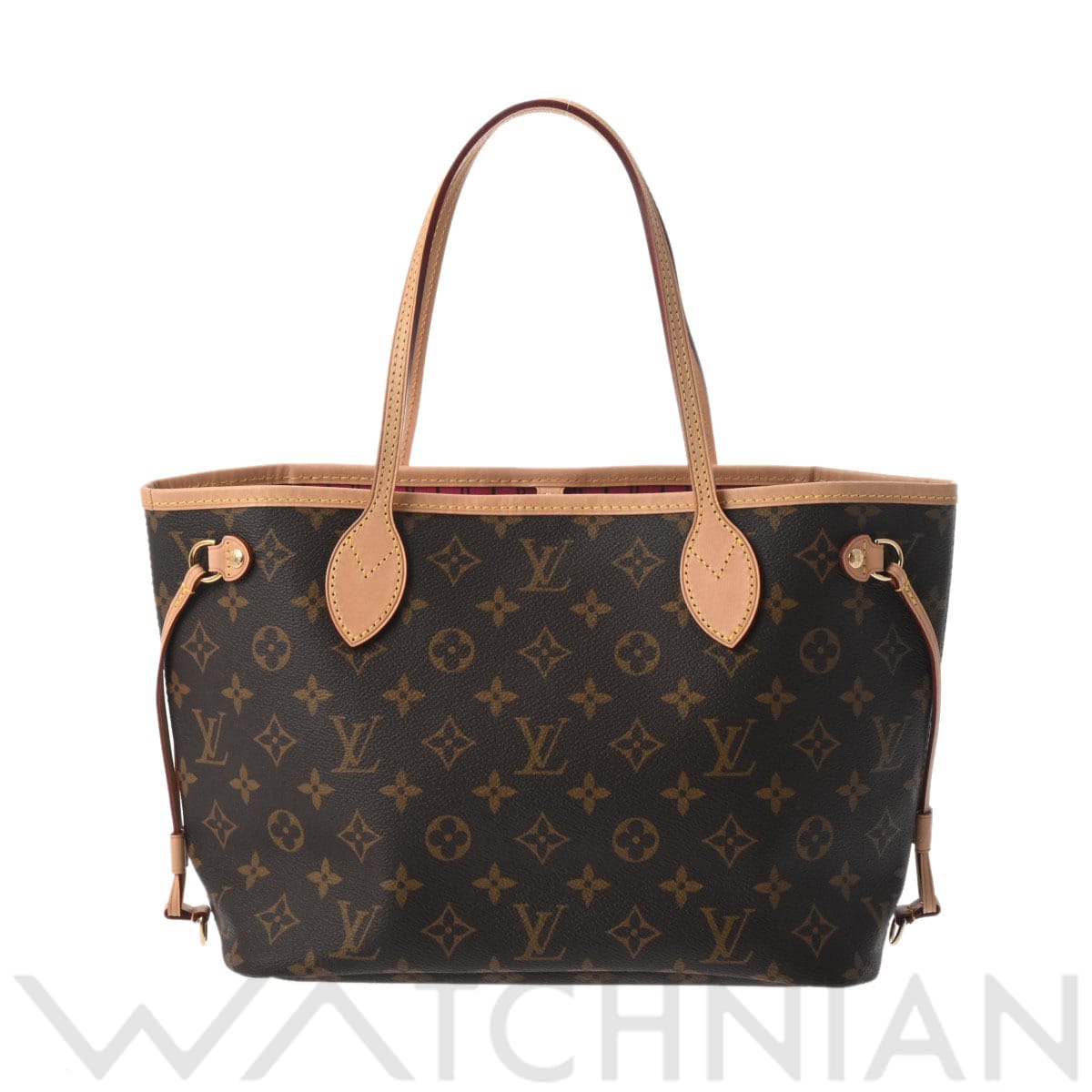 ルイ ヴィトン モノグラム ネヴァーフル PM ハンドバッグ ピヴォワンヌ M41245 モノグラムキャンバス レディース バッグ 【中古】【bag】