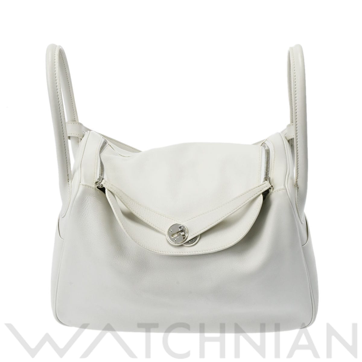 エルメス リンディ 34 ブロン/パラジウム金具 ヴォースイフト レディース バッグ 【中古】【bag】