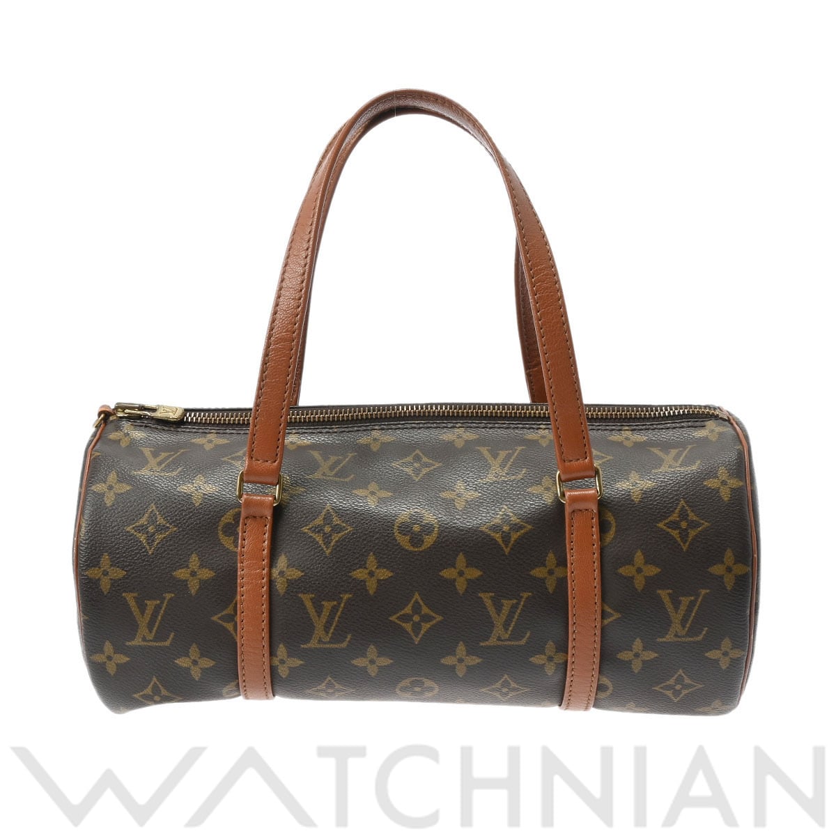 ルイ ヴィトン モノグラム パピヨン 30 ブラウン M51365 モノグラムキャンバス/ピグスキン レディース バッグ 【中古】【bag】