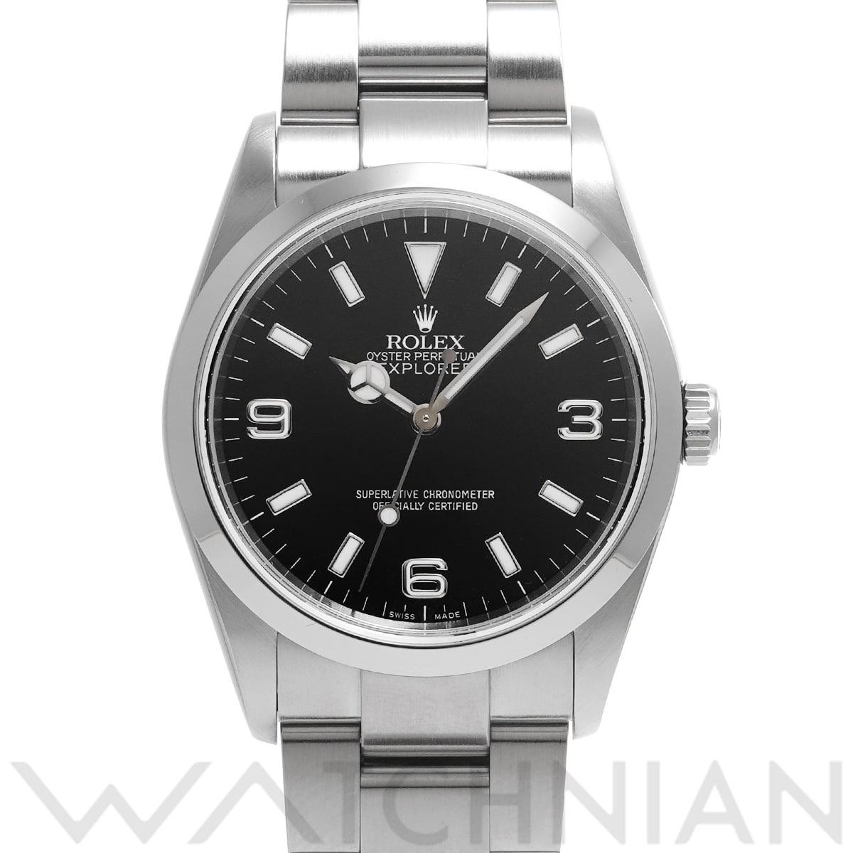 ロレックス エクスプローラー 114270 ブラック メンズ 時計 【中古】【wristwatch】