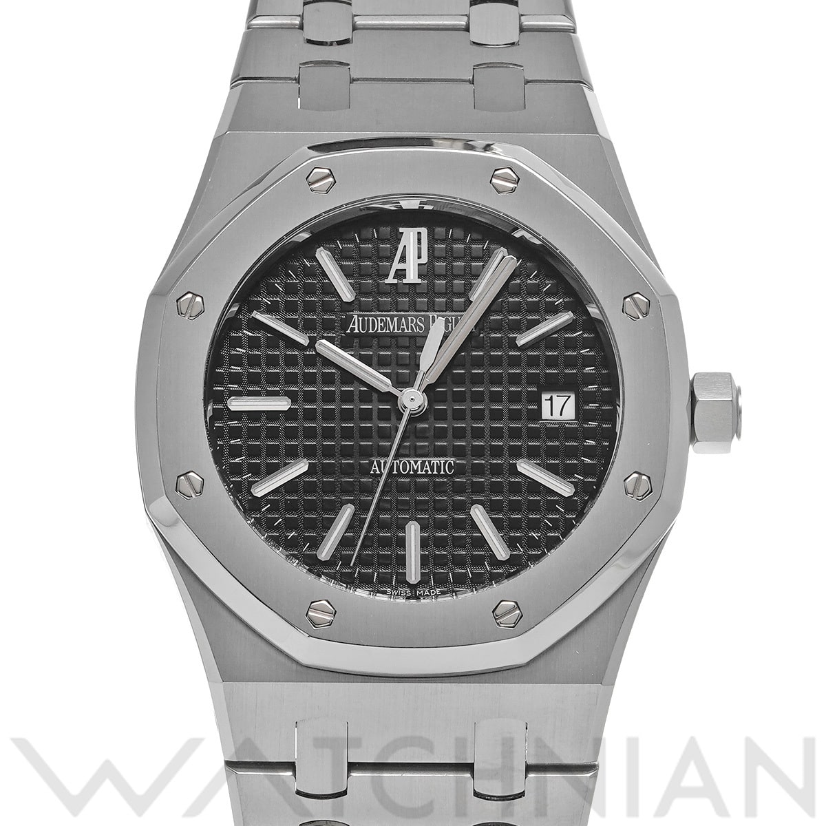 オーデマ ピゲ ロイヤルオーク 15300ST.OO.1220ST.03 ブラック メンズ 時計 【中古】【wristwatch】