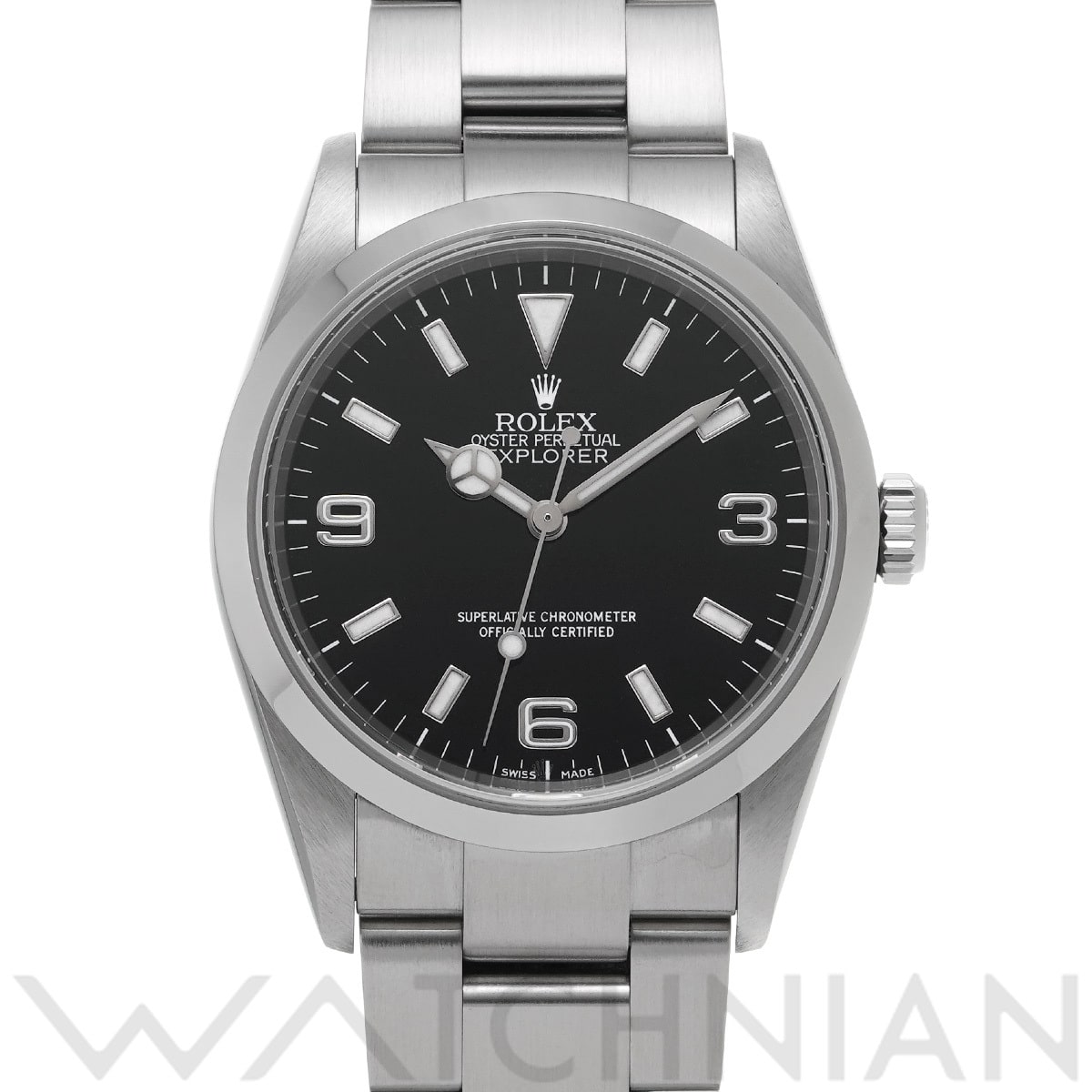 ロレックス エクスプローラー 114270 ブラック メンズ 時計 【中古】【wristwatch】