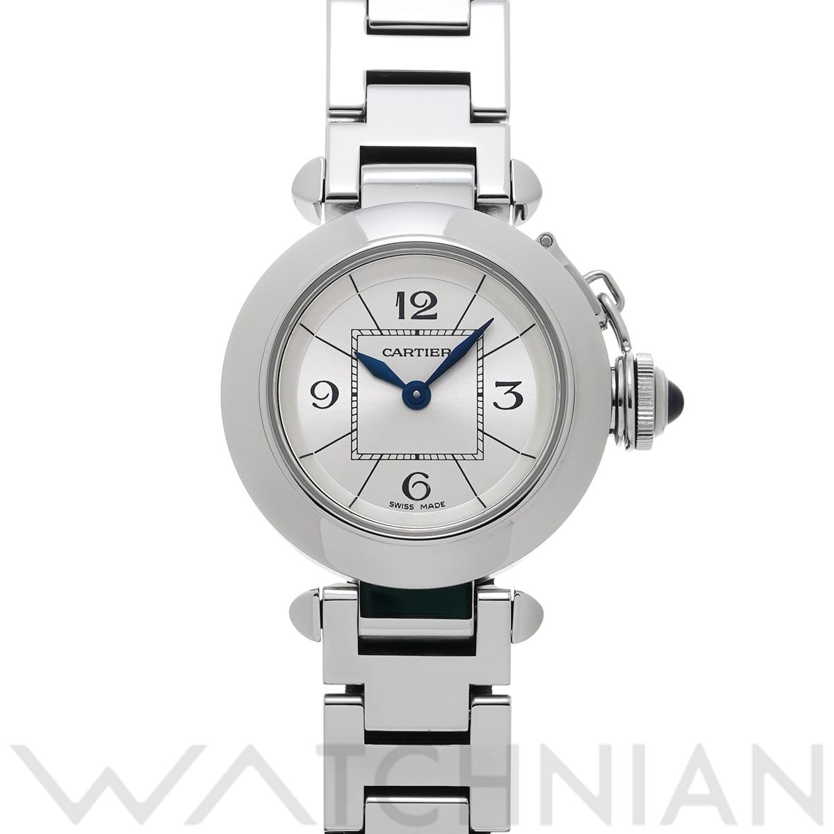 カルティエ ミスパシャ W3140007 シルバー レディース 時計 【中古】【wristwatch】