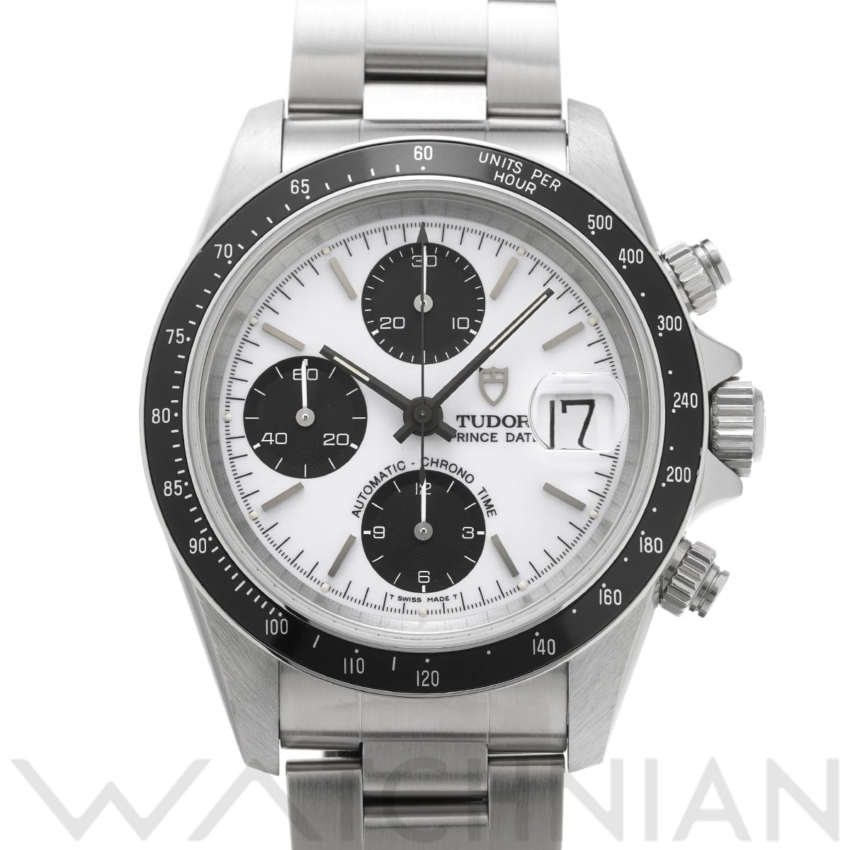 チューダー / チュードル クロノタイム 79260 ホワイト/ブラック メンズ 時計 【中古】【wristwatch】