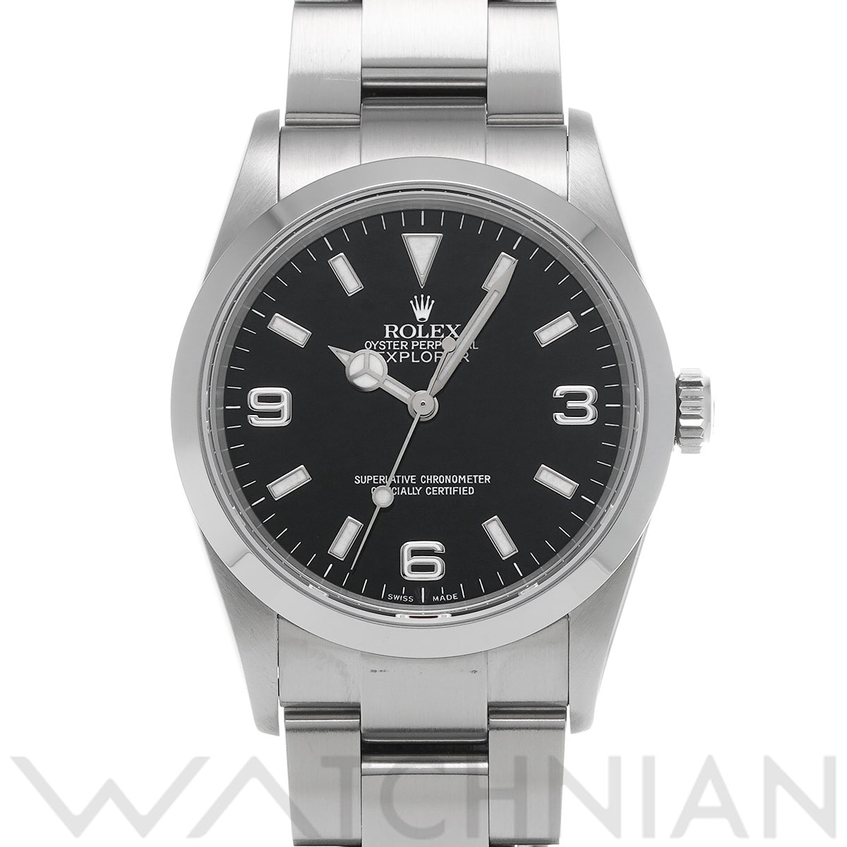 ロレックス エクスプローラー 114270 ブラック メンズ 時計 【中古】【wristwatch】