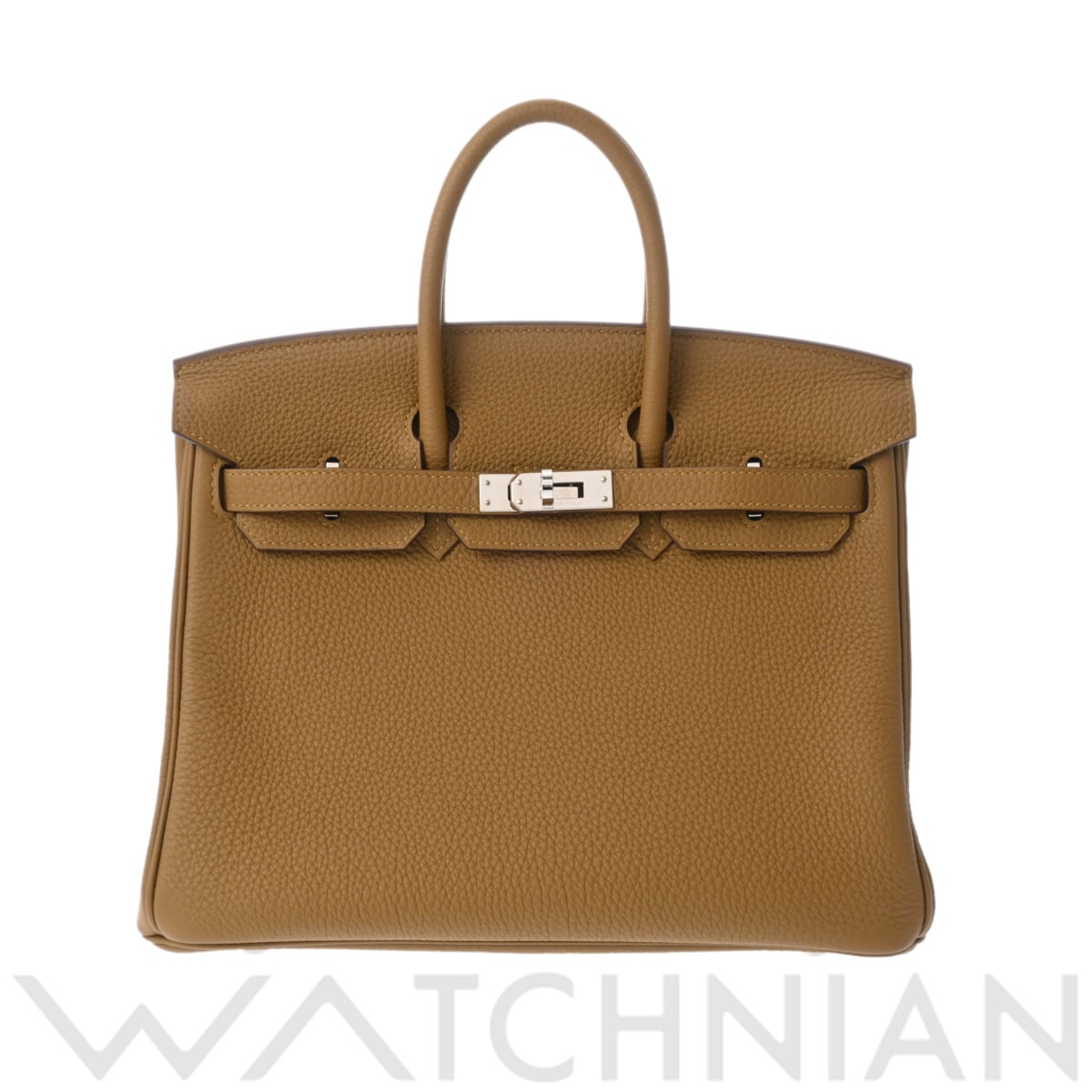 エルメス バーキン 25 ブロンズドレ/パラジウム金具 トゴ レディース バッグ 【中古】【bag】