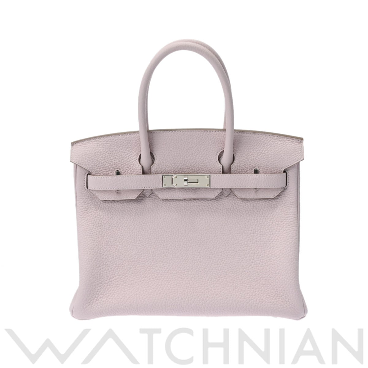 エルメス バーキン 30 モーヴペール/パラジウム金具 トリヨンクレマンス レディース バッグ 【未使用】【bag】