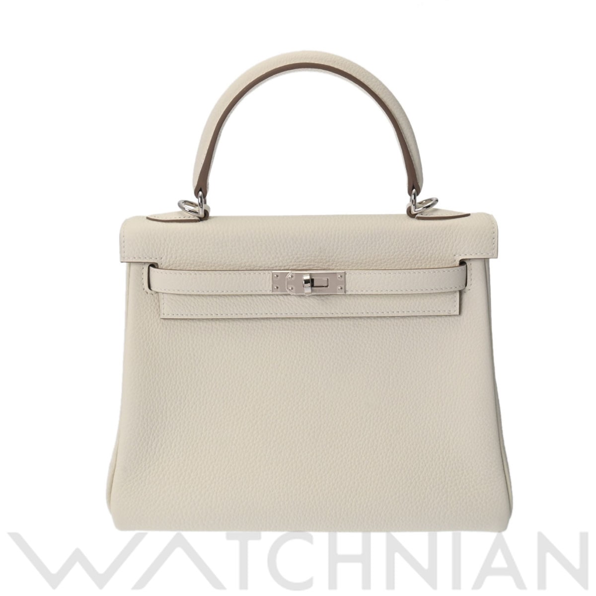 エルメス ケリー 25 内縫い 2WAY マッシュルーム トゴ レディース バッグ 【未使用】【bag】