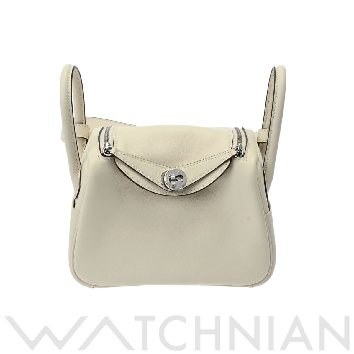 エルメス リンディ ミニ ヴェルソ ナタ/セサミ/パラジウム金具 ヴォースイフト レディース バッグ 【新品】【bag】