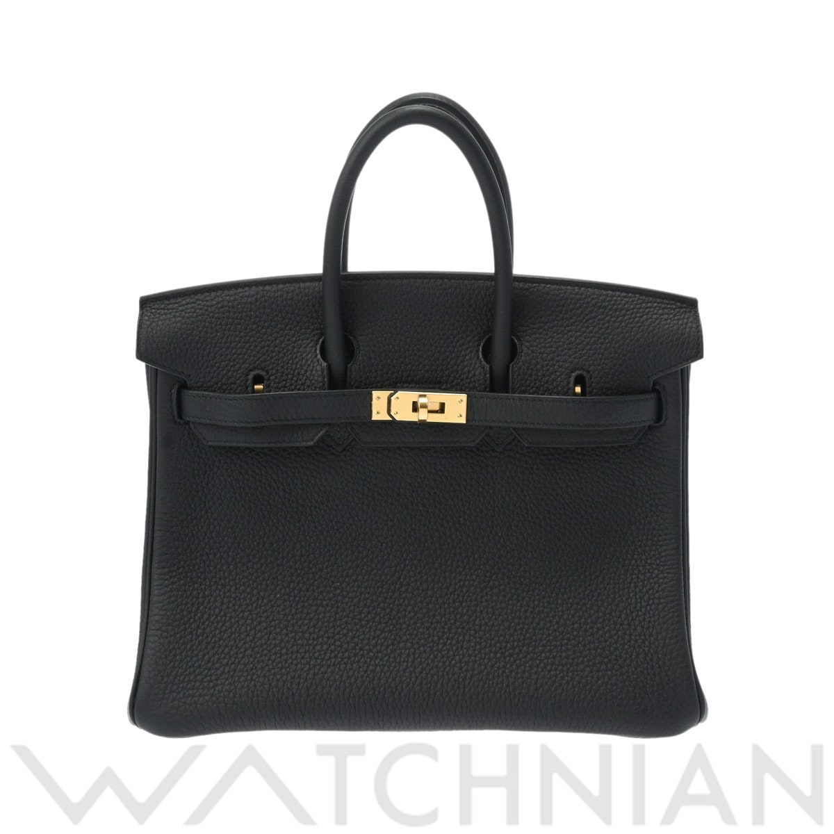 エルメス バーキン 25 ブラック/ゴールド金具 トゴ レディース バッグ 【新品】【bag】