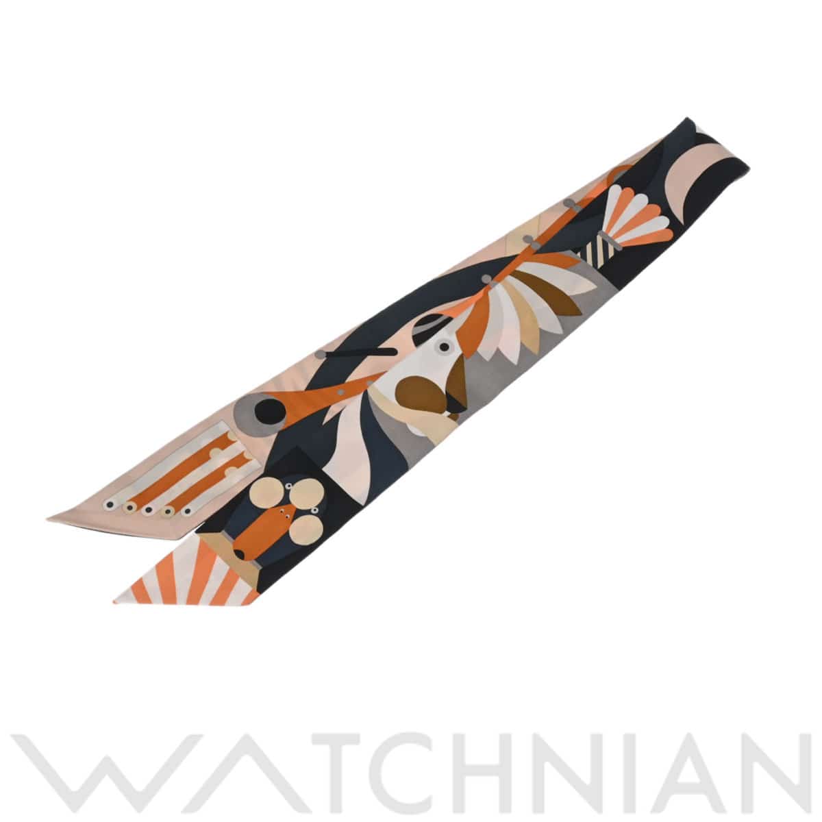 エルメス ツイリー PAREDE EN FANFARE マルチカラー 064006S シルク100％ レディース 【新品】【other】