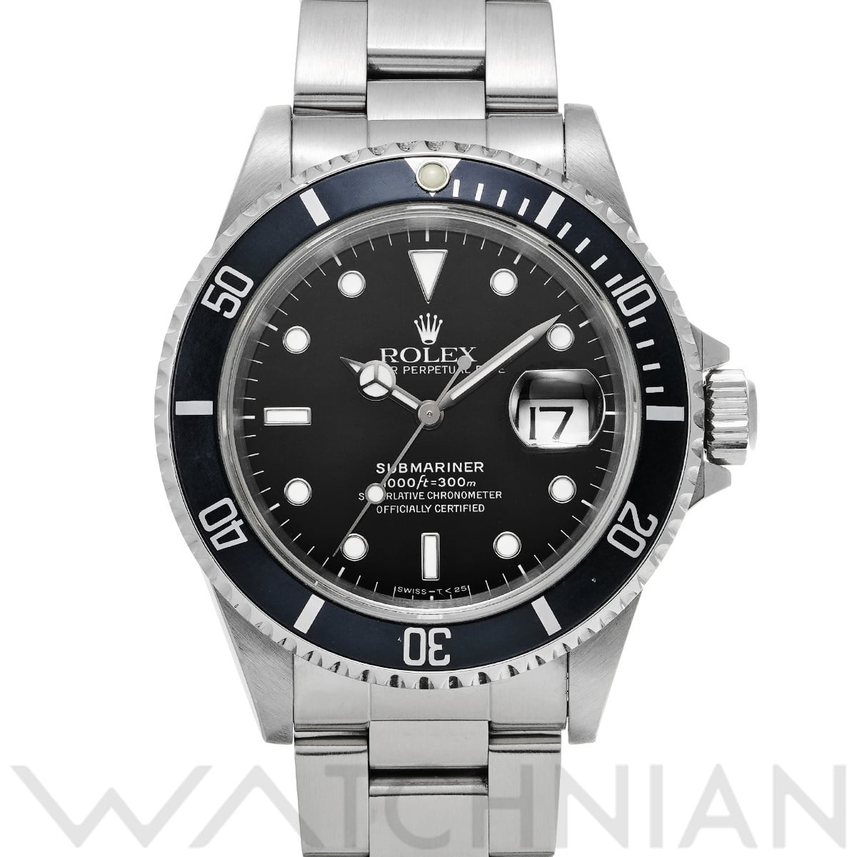 ロレックス サブマリーナ デイト 16610 ブラック メンズ 時計 【中古】【wristwatch】