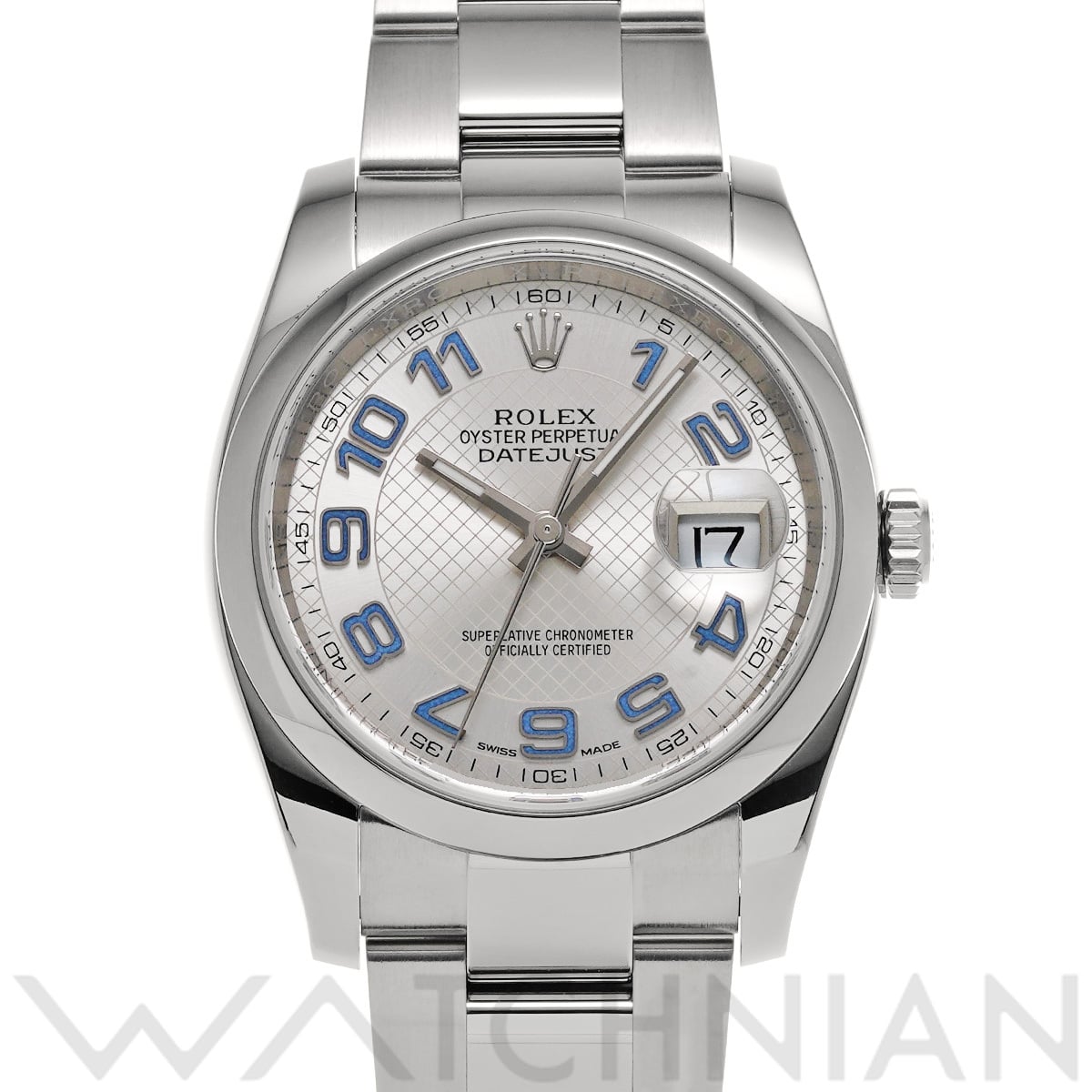 ロレックス デイトジャスト 36 116200 シルバーデコレーション メンズ 時計 【中古】【wristwatch】