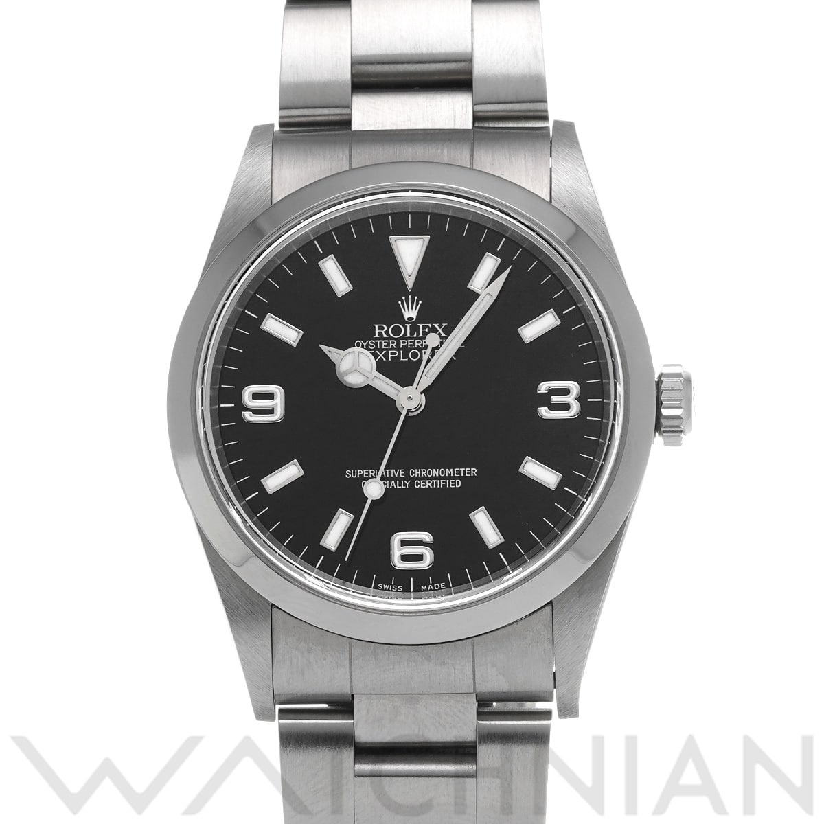 ロレックス エクスプローラー 14270 ブラック メンズ 時計 【中古】【wristwatch】