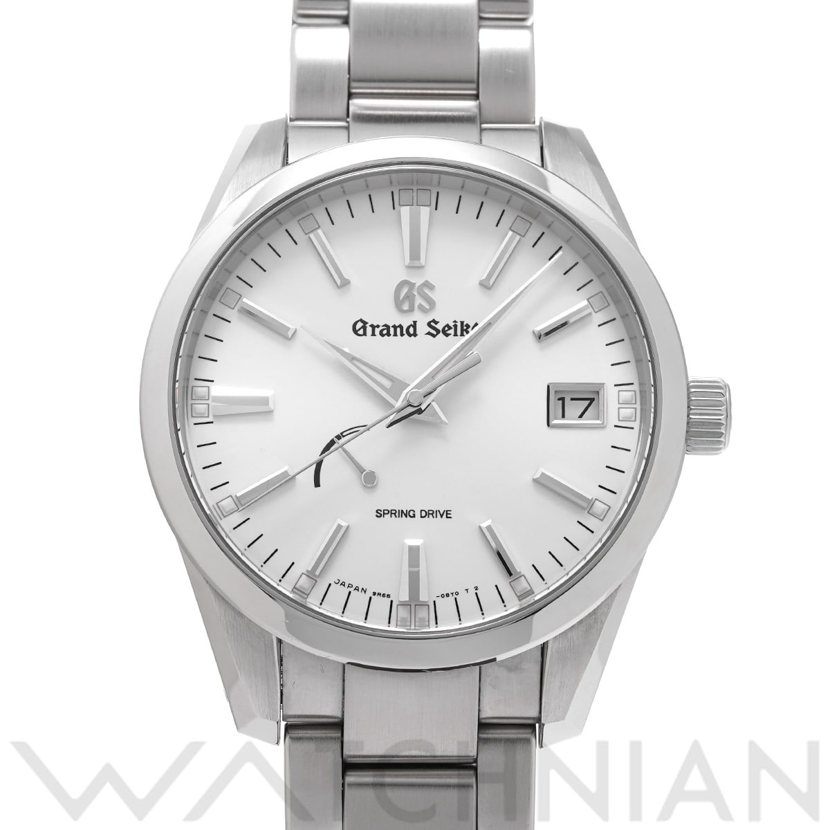 グランドセイコー ヘリテージコレクション スプリングドライブ SBGA299 シルバー メンズ 時計 【中古】【wristwatch】