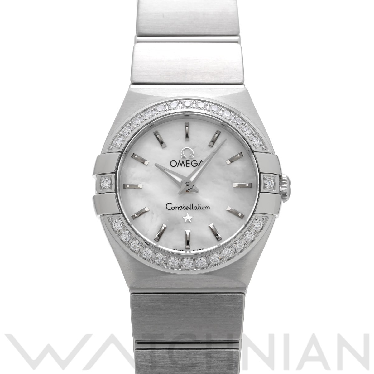 オメガ コンステレーション クォーツ 123.15.24.60.05.001 ホワイトシェル レディース 時計 【中古】【wristwatch】