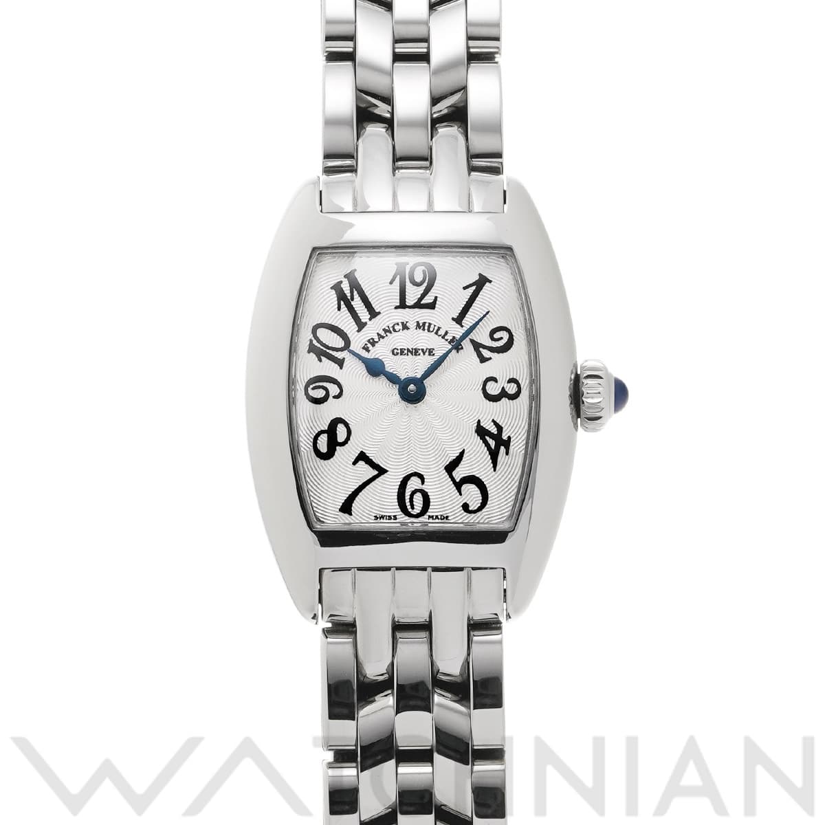 フランクミュラー トノウカーベックス プティ  2502QZ AC シルバー レディース 時計 【中古】【wristwatch】