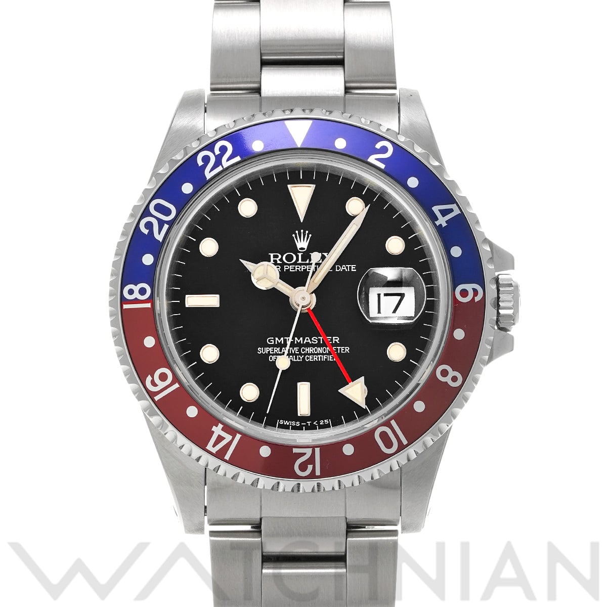 ロレックス GMTマスター 16700 ブラック メンズ 時計 【中古】【wristwatch】