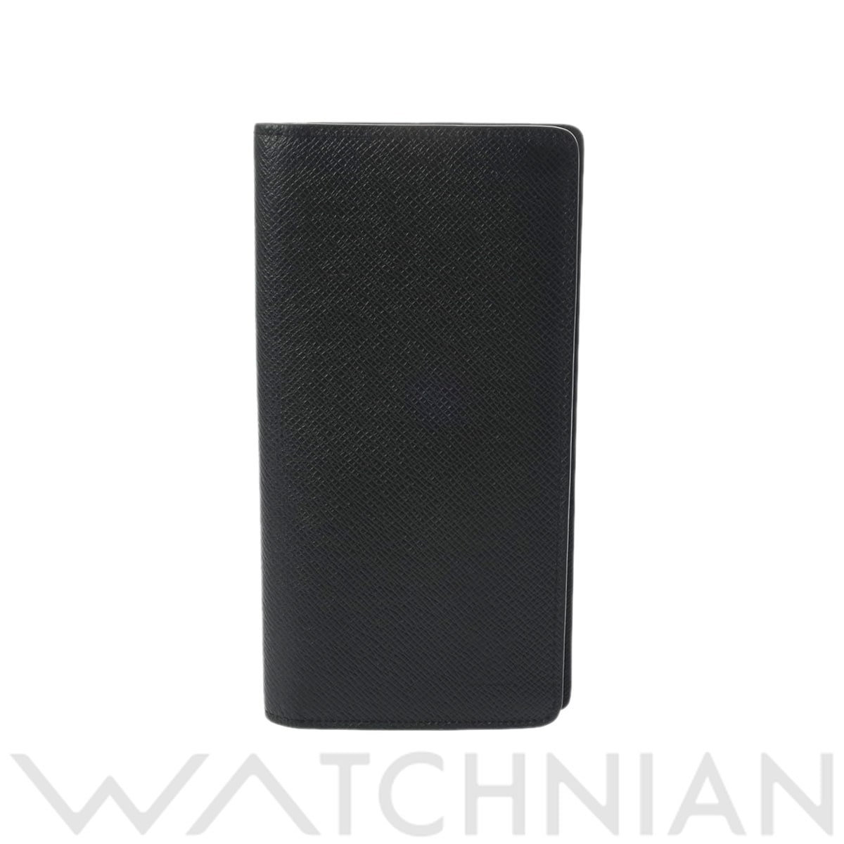 ルイ ヴィトン タイガ ポルトフォイユ ブラザ ノワール M30501 レザー メンズ 財布 【中古】【purse】