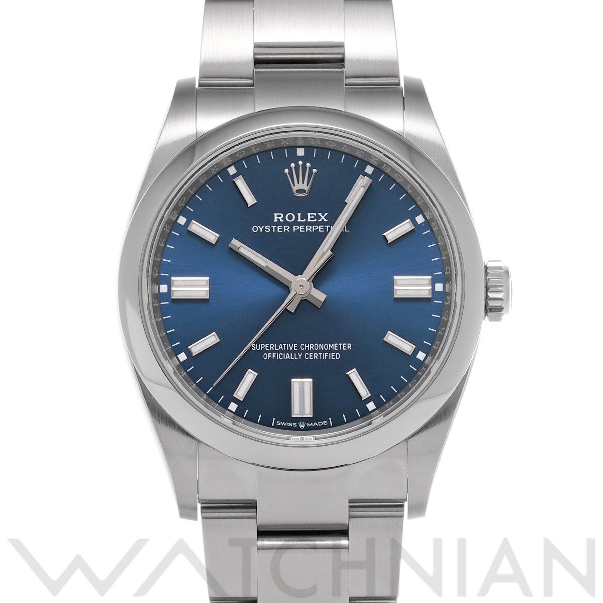 ロレックス オイスターパーペチュアル 36 126000 ブライトブルー メンズ 時計 【新品】【wristwatch】