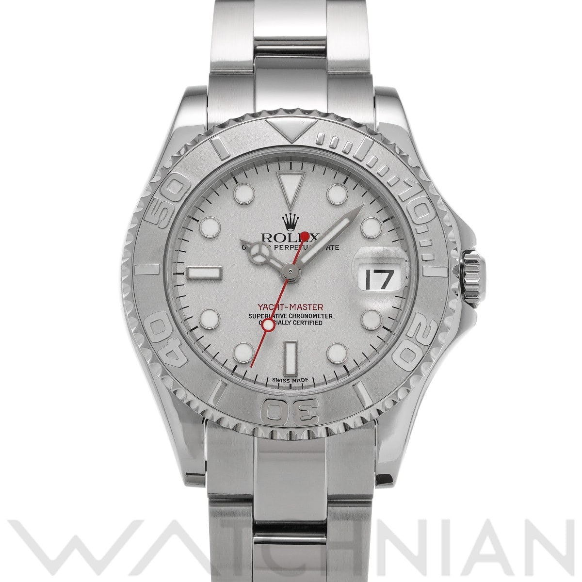 ロレックス ヨットマスター 34 168622 グレー ユニセックス 時計 【中古】【wristwatch】