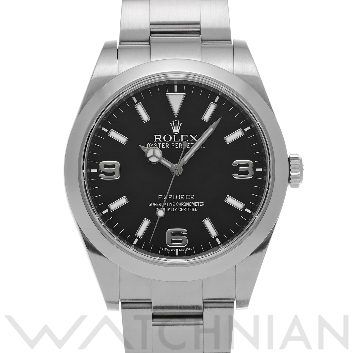 ロレックス エクスプローラー 214270 ブラック メンズ 時計 【中古】【wristwatch】