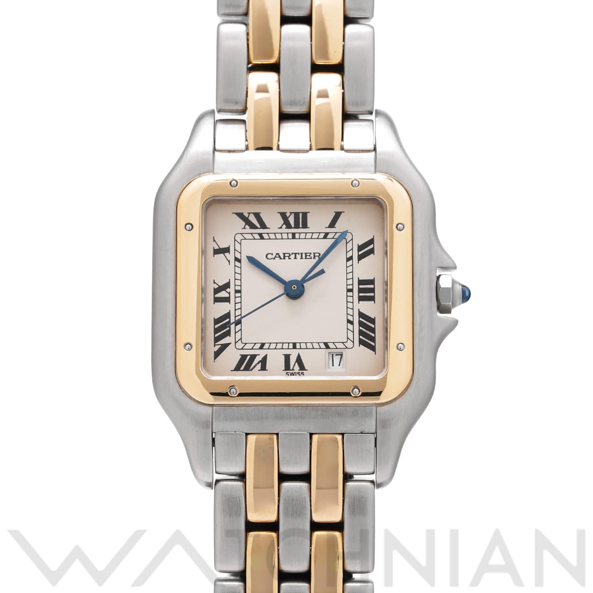 カルティエ パンテール ドゥ カルティエ MM W25028B6 シルバー レディース 時計 【中古】【wristwatch】