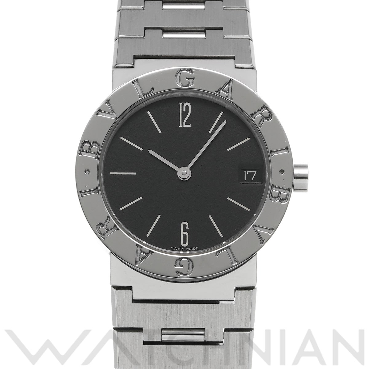 ブルガリ ブルガリブルガリ BB30SS ブラック ユニセックス 時計 【中古】【wristwatch】