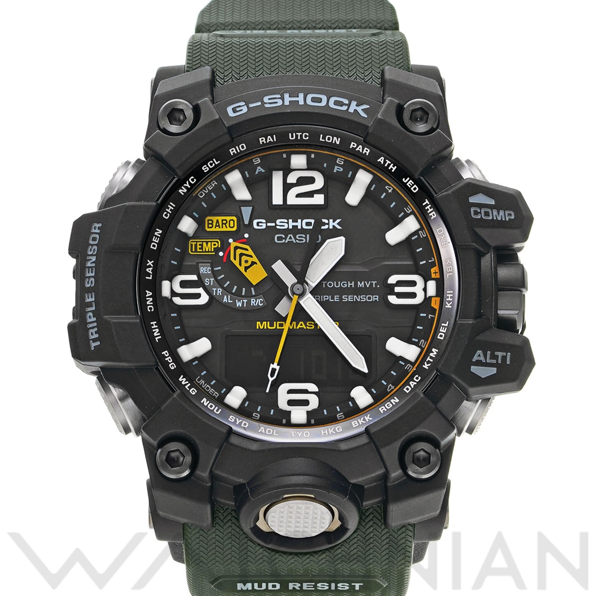 カシオ G-SHOCK マッドマスター GWF-A1000-1AJF ブラック メンズ 時計 【中古】【wristwatch】