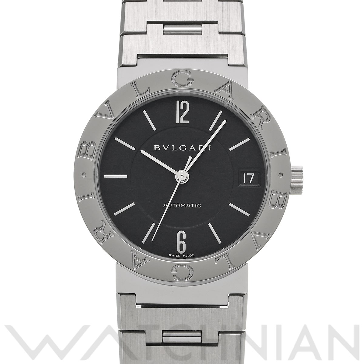 ブルガリ ブルガリブルガリ BB33SS ブラック メンズ 時計 【中古】【wristwatch】
