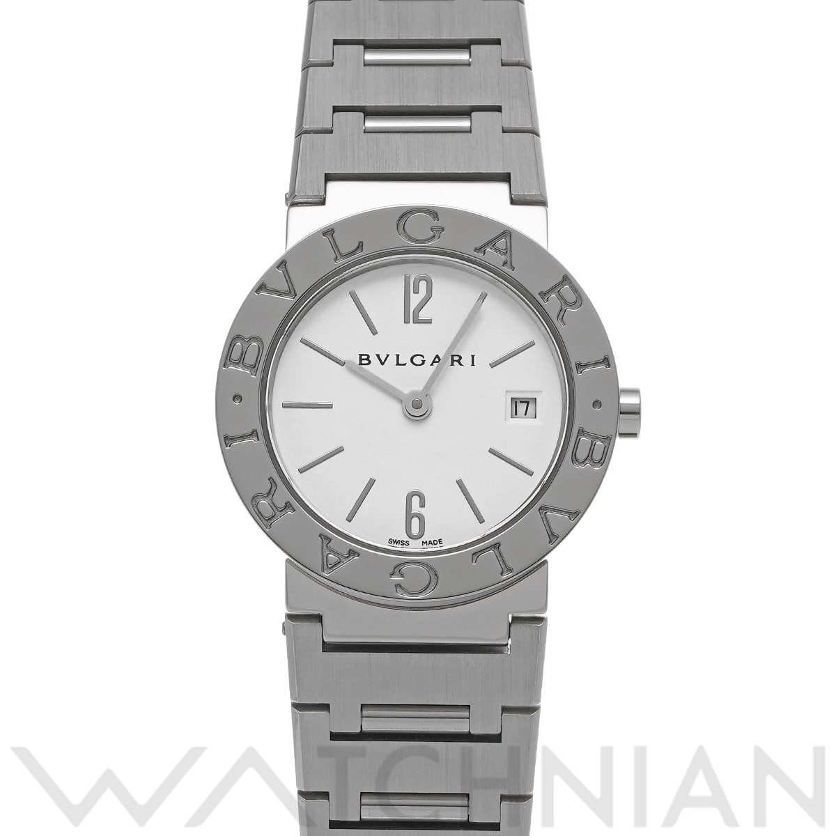 ブルガリ ブルガリブルガリ BB26SS ホワイト レディース 時計 【中古】【wristwatch】