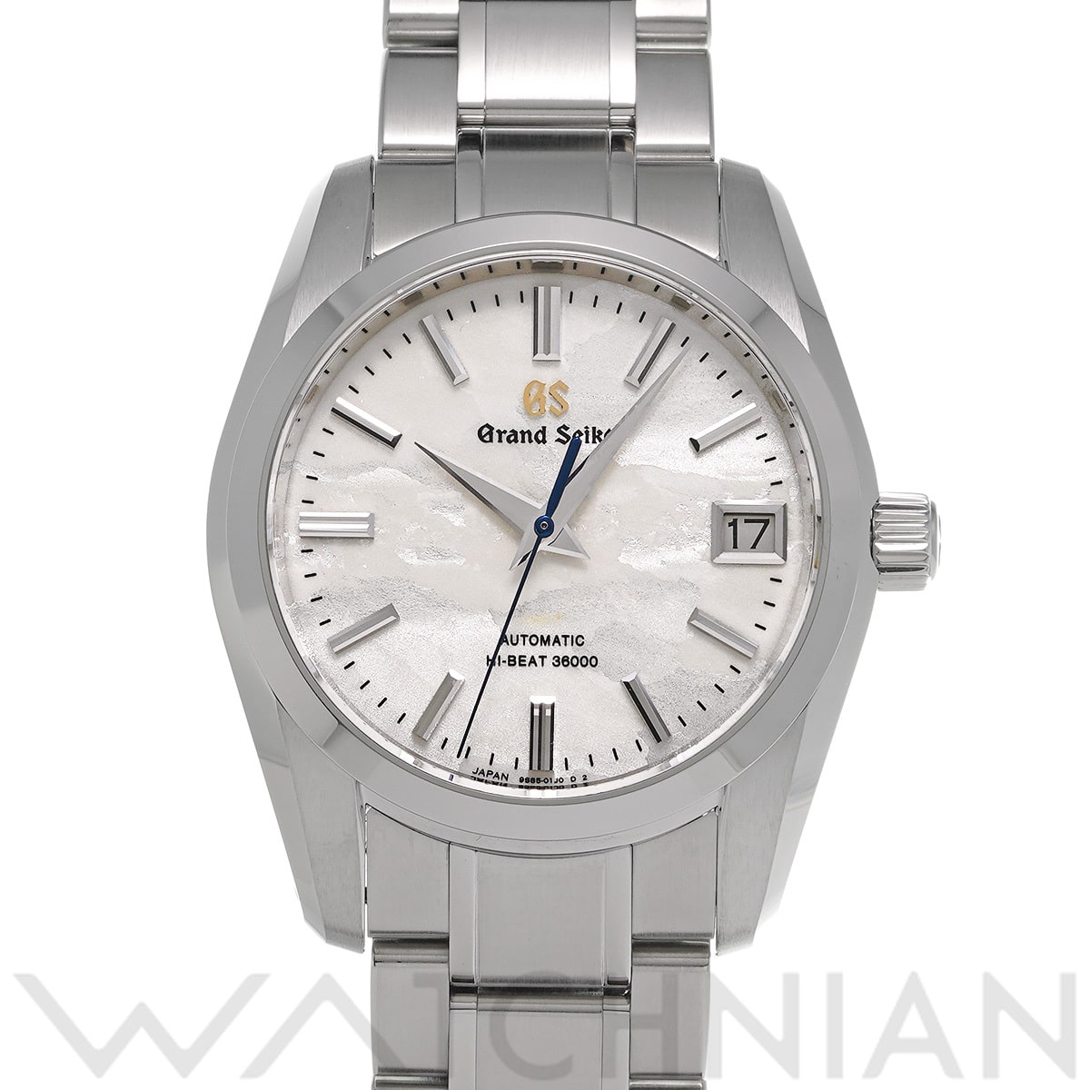 グランドセイコー ヘリテージコレクション メカニカル ハイビート36000 キャリバー9S 25th SBGH311 シルバー メンズ 時計 【中古】【wristwatch】