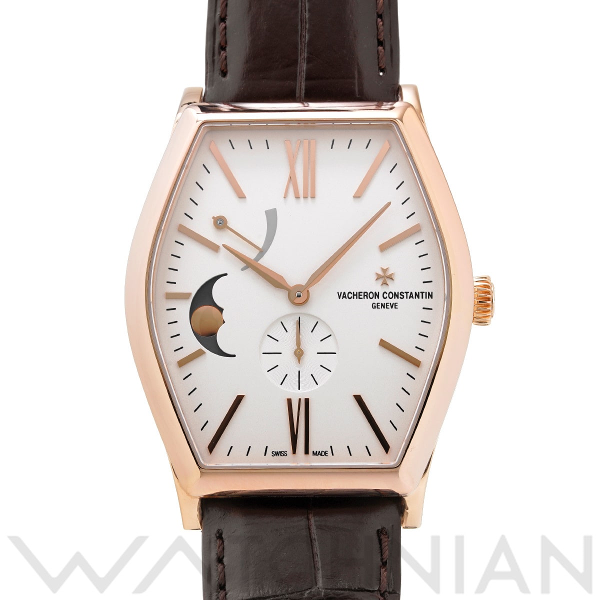 ヴァシュロン コンスタンタン マルタ ムーンフェイズ 7000M/000R-B109 ホワイト メンズ 時計 【中古】【wristwatch】