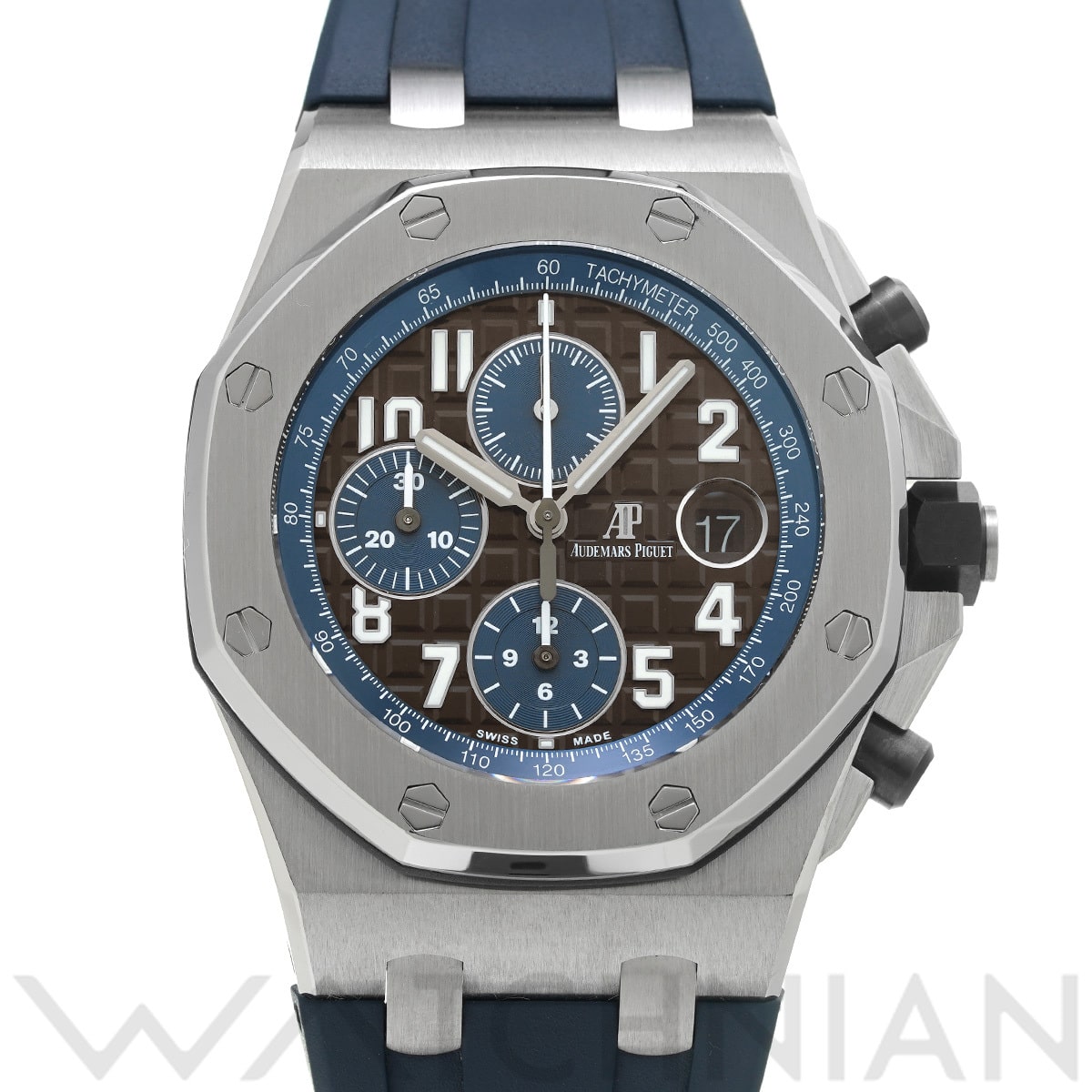 オーデマ ピゲ ロイヤルオーク オフショア クロノグラフ 26470ST.OO.A099CR.01 ブラウン/ブルー メンズ 時計 【中古】【wristwatch】