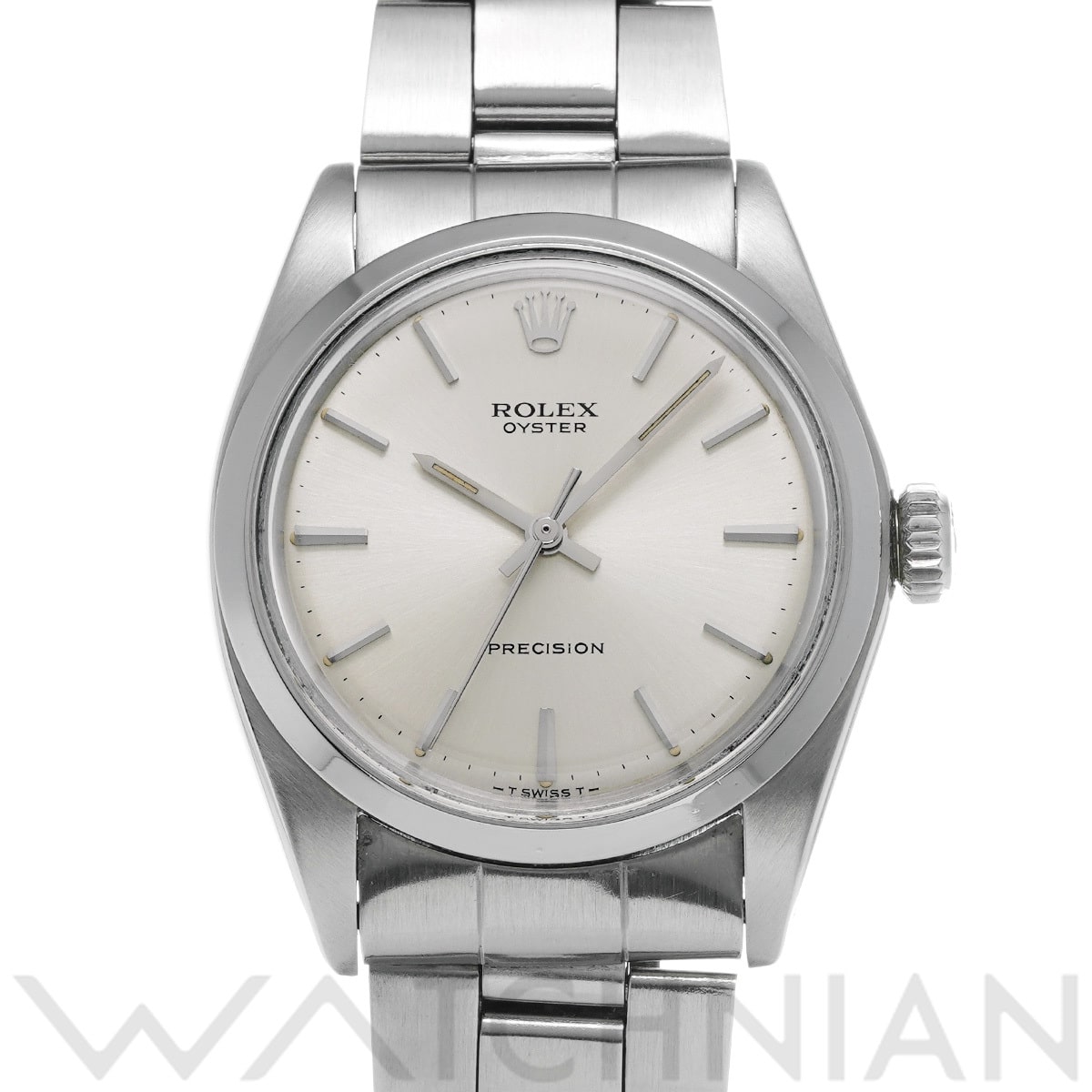 ロレックス オイスター 6426 シルバー メンズ 時計 【中古】【wristwatch】