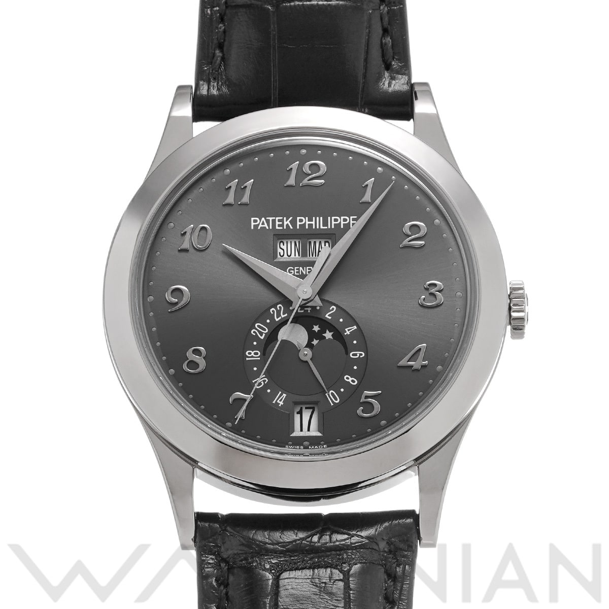 パテック フィリップ アニュアルカレンダー 5396G-014 グレー メンズ 時計 【中古】【wristwatch】